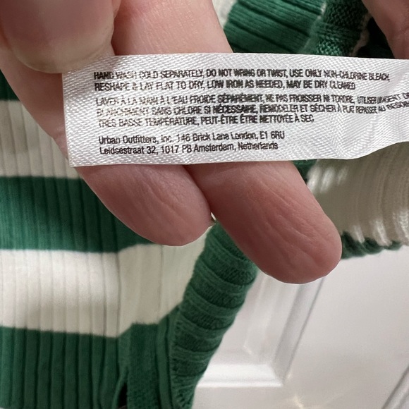 Anthropologie Daily Practice Slim Ribbed Knit Front Zip Slit Maxi Tube Skirt - Picture 13 of 15